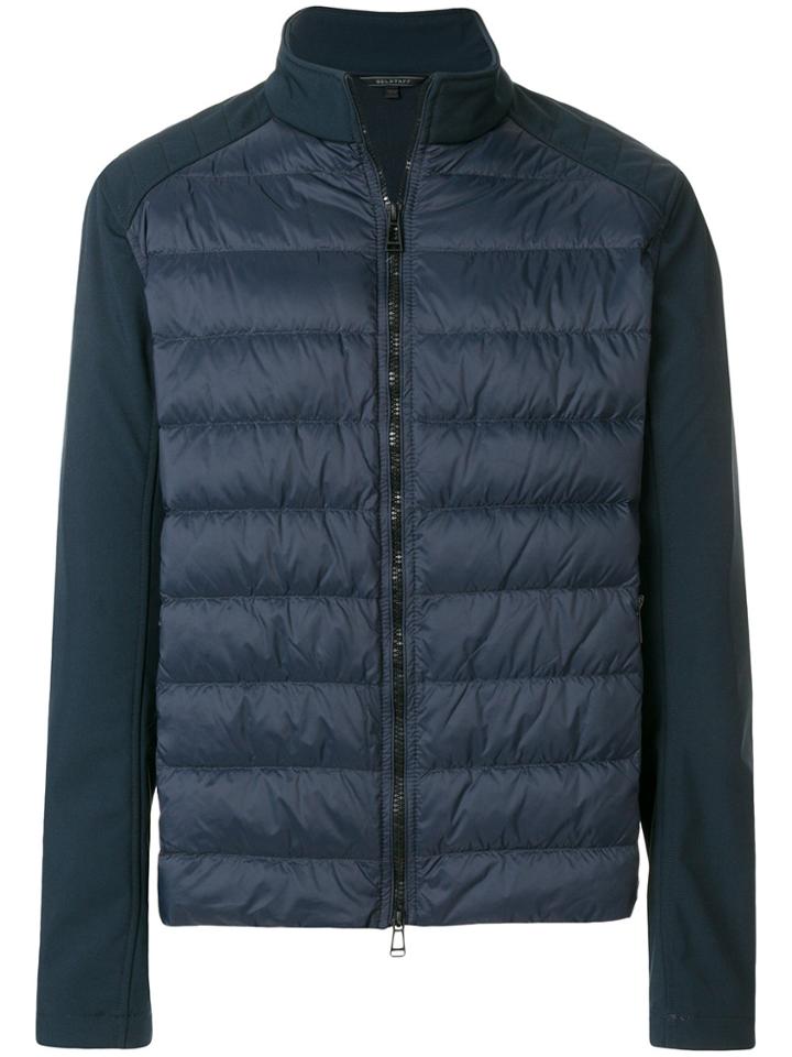 Belstaff Zipped Padded Jacket - Blue