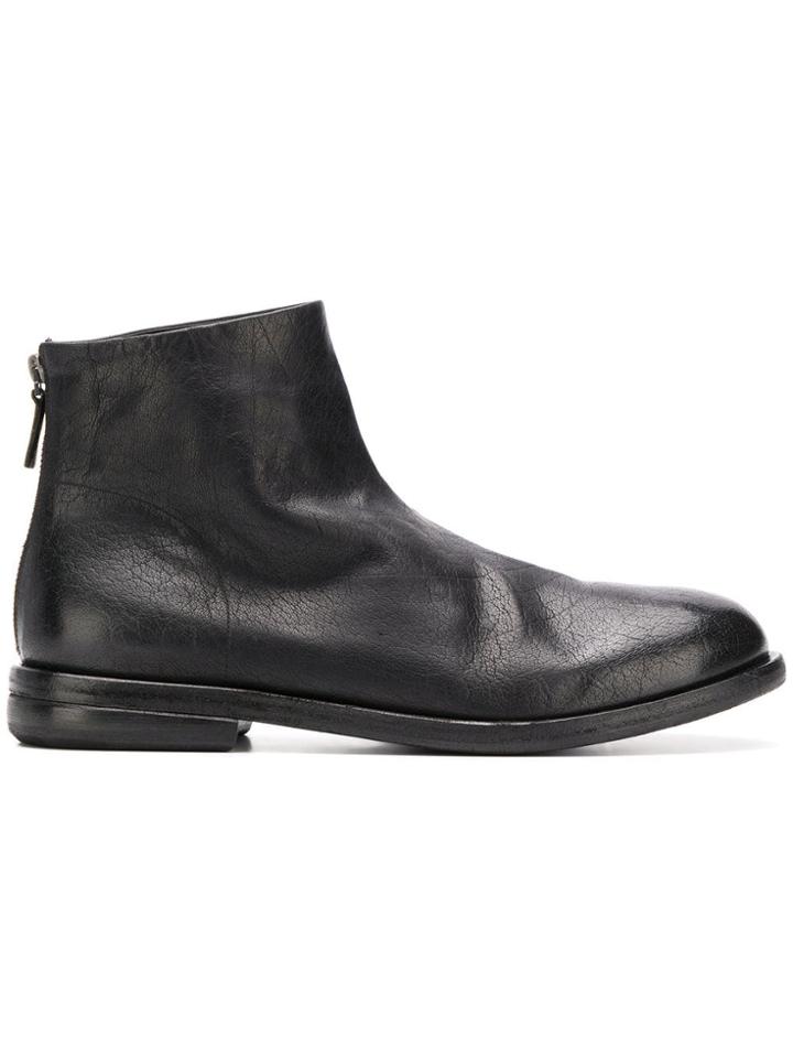 Marsèll Slouchy Ankle Boots - Black