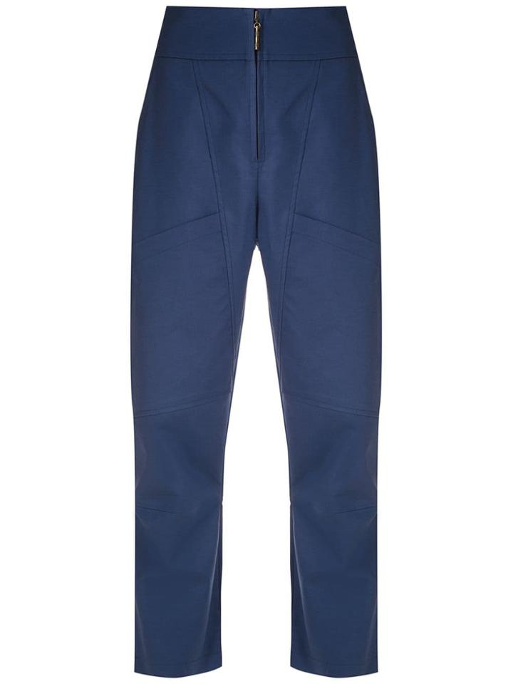 Cruise Camberra Straight Fit Trousers - Blue