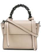 Elena Ghisellini Angel Xs Sensual Top Handle Bag - Nude & Neutrals