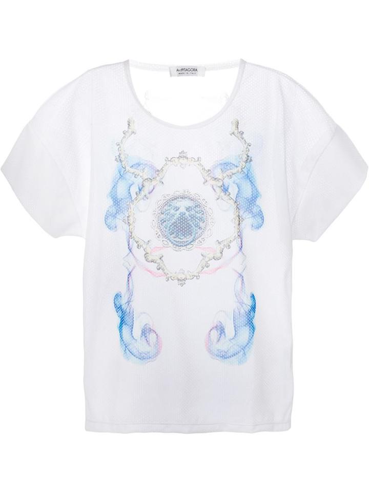 Antpitagora 'calada' Statement Of Vienna Print T-shirt