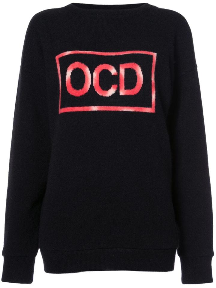 The Elder Statesman Ocd Jumper - Black