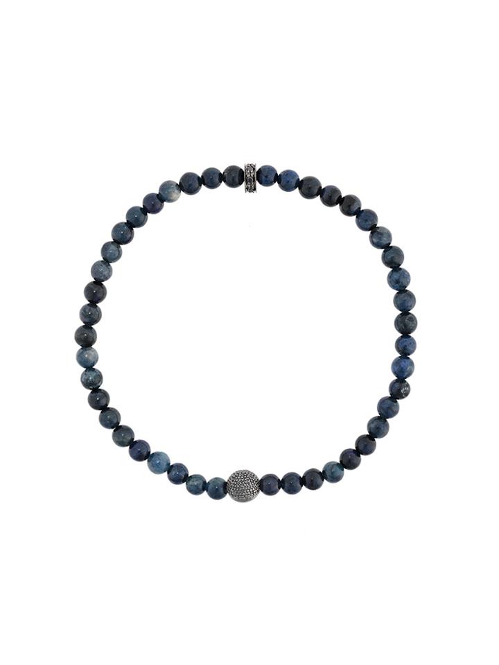Northskull Beaded Bracelet - Blue