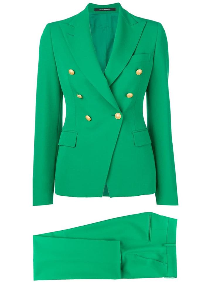 Tagliatore T-alicya Two-piece Suit - Green
