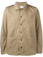 Htc Hollywood Trading Company Palm Tree Print Jacket, Men's, Size: Small, Nude/neutrals, Cotton/polyester
