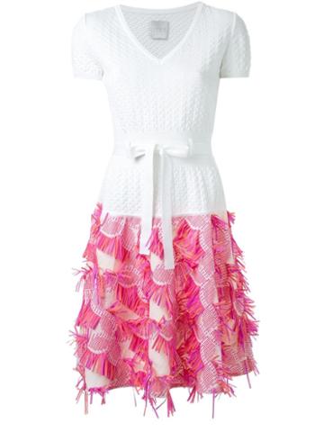 Ingie Paris Fringed Knit Dress