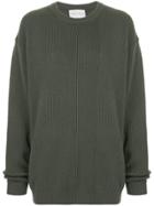 Strateas Carlucci Macro Knit Sweater - Grey