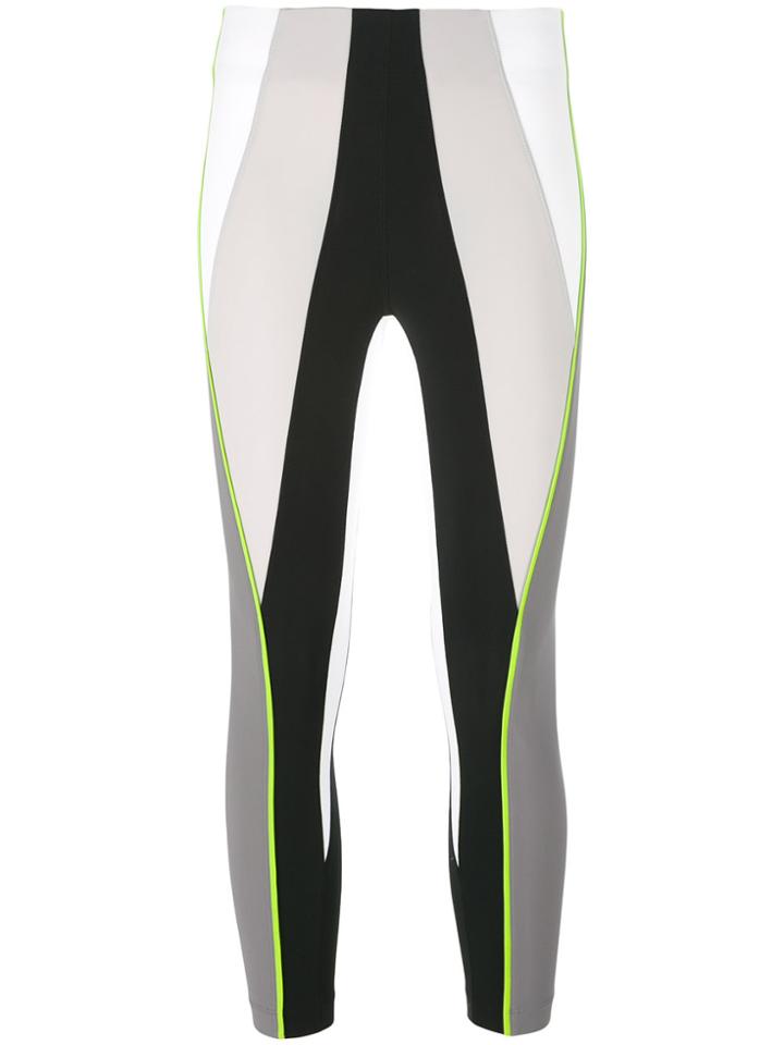 No Ka' Oi Neon Detail Leggings - Grey