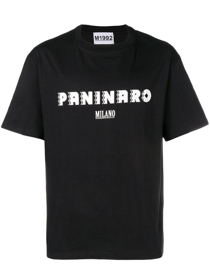 M1992 Logo Print T-shirt - Black