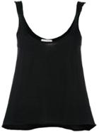 Le Kasha 'hao' Knit Tank Top - Black