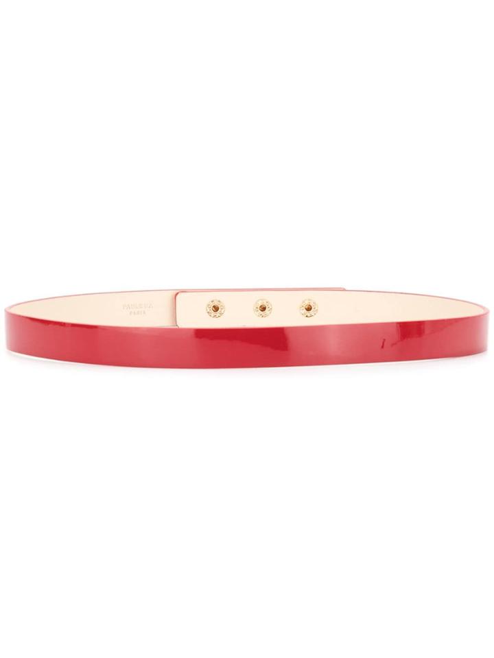 Paule Ka Classic Waist Belt - Red
