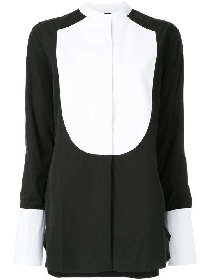 Monographie Classic Smoking Shirt - Black