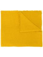 Faliero Sarti Textured Scarf - Yellow & Orange
