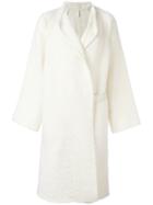 Helmut Lang Belted Mid-length Coat - White