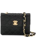 Chanel Pre-owned Quilted Cross-body Bag - Black
