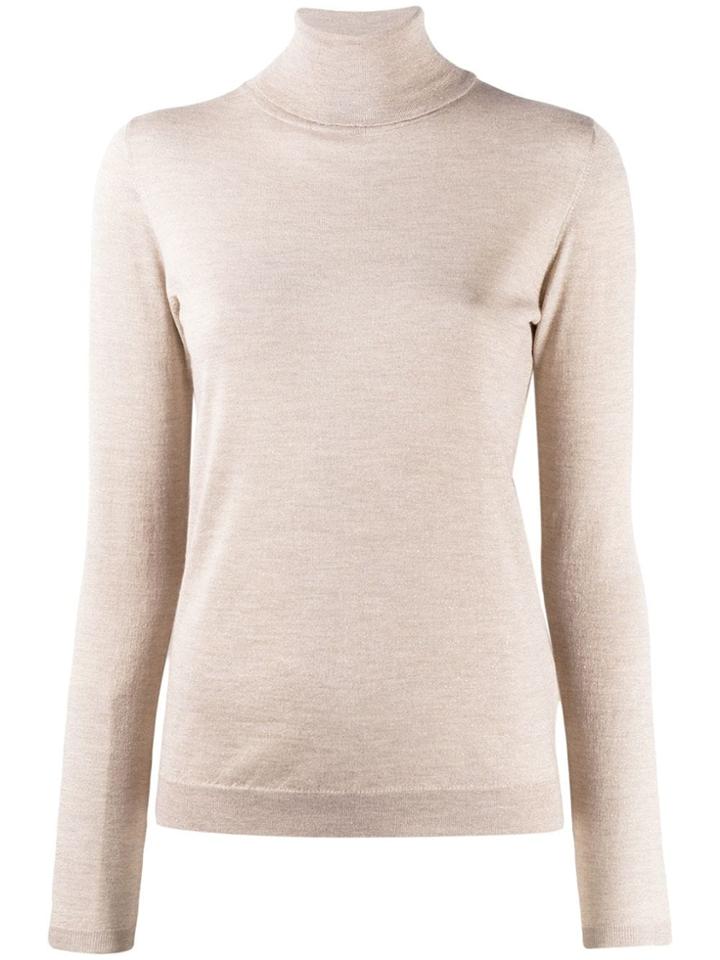 Brunello Cucinelli Roll Neck Sweatshirt - Neutrals