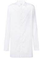 Lost & Found Rooms Long Over Shirt - White