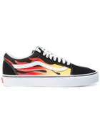 Vans Fire Streak Lace-up Sneakers - Black