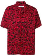Givenchy Printed Short-sleeved Shirt - Red