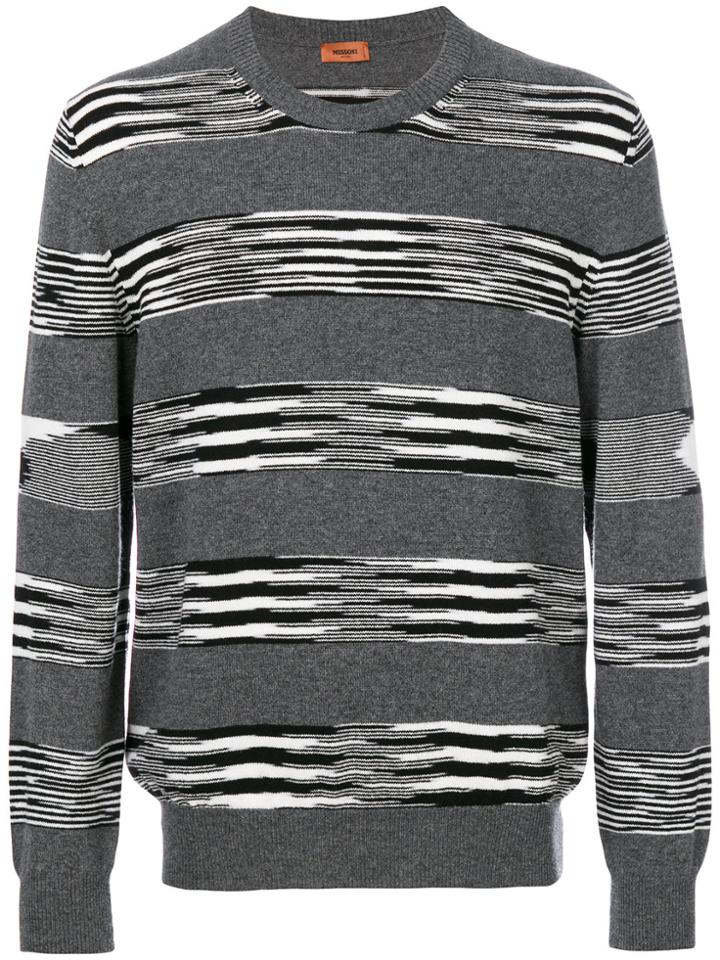Missoni Striped Jumper - Grey