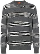 Missoni Striped Jumper - Grey