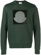 Moncler Basic Logo Sweatshirt - Green