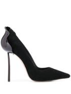 Le Silla Pointed Stiletto Heels - Black