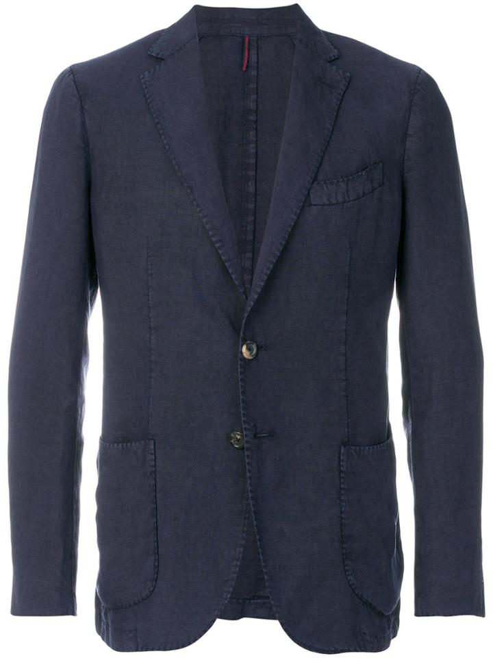 Dell'oglio Two-button Blazer - Blue