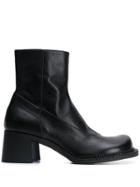 Maison Margiela Chunky Mid-heel Boots - Black