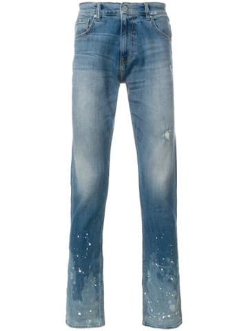 Super Légère Light-wash Fitted Jeans - Blue