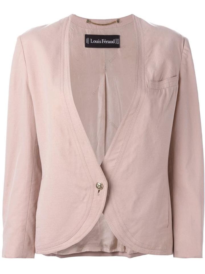 Louis Feraud Pre-owned Collarless Jacket - Pink