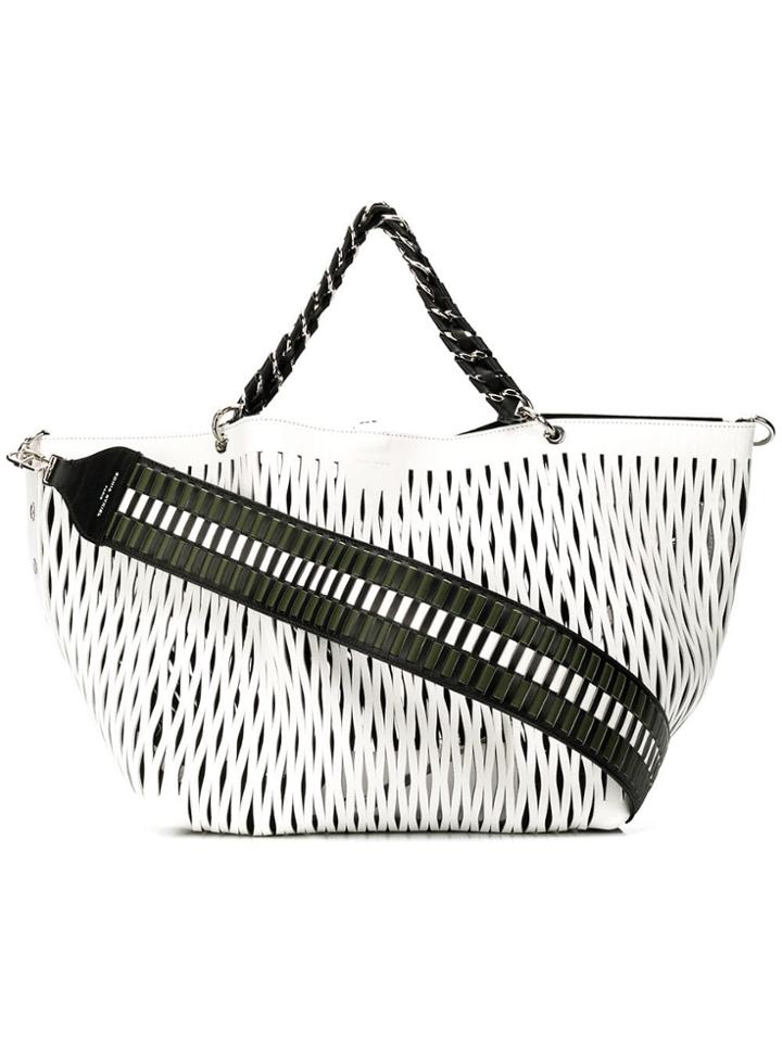 Sonia Rykiel Cut Out Tote Bag - White