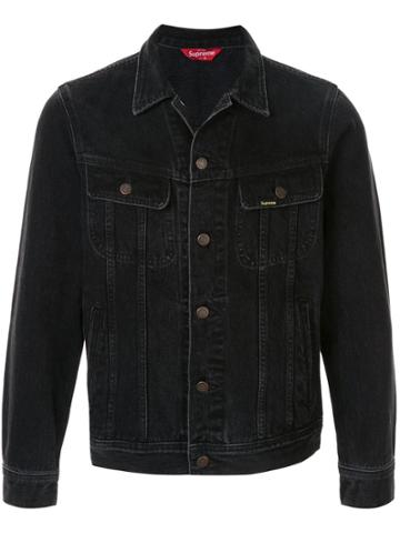 Supreme Black Sabbath Denim Jacket - Grey