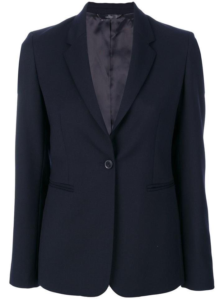 Paul Smith - Travel Suiting Jacket - Women - Cupro/wool - 44, Blue, Cupro/wool