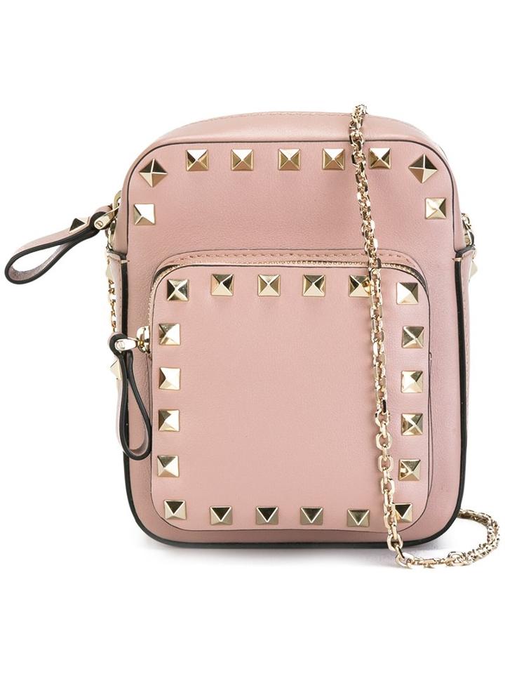 Valentino 'rockstud' Standing Shoulder Bag, Women's, Nude/neutrals