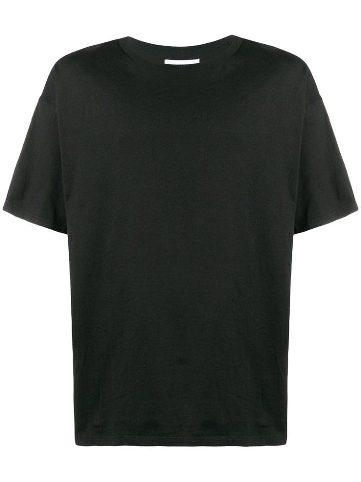 Facetasm Back Stripe T-shirt - Black