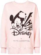 Faith Connexion Disney Print Sweatshirt - Pink & Purple
