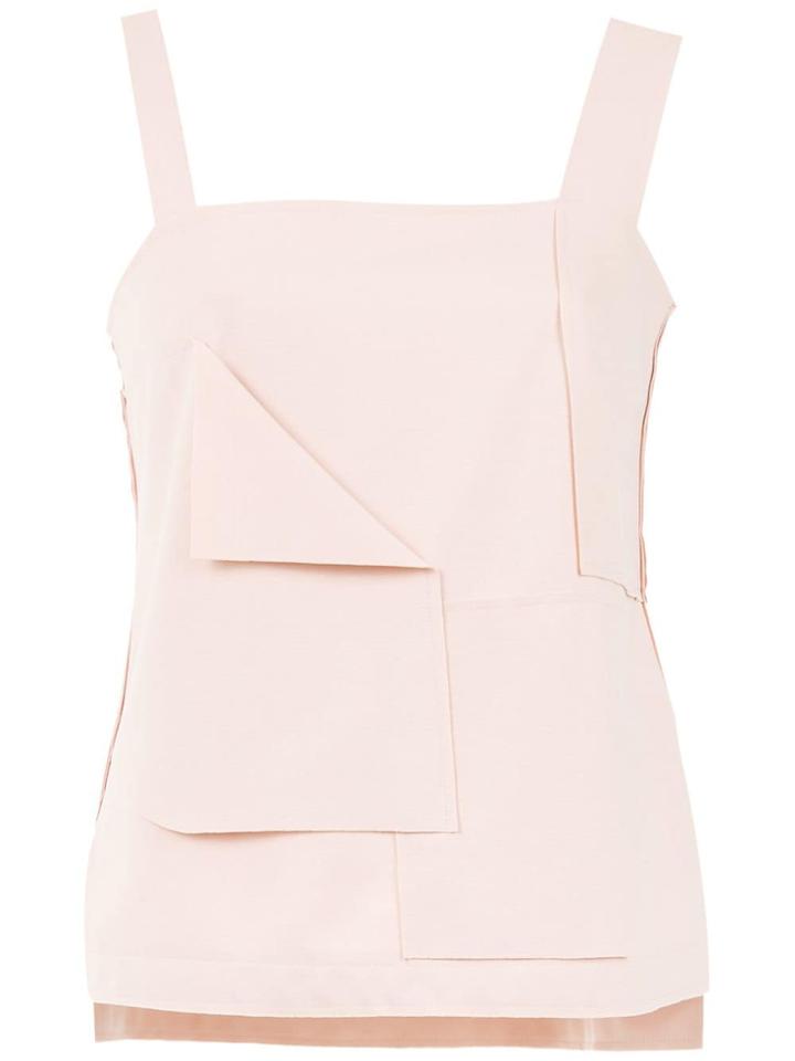 Mara Mac Patchwork Sleeveless Top - Pink