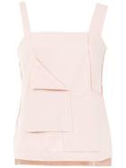 Mara Mac Patchwork Sleeveless Top - Pink