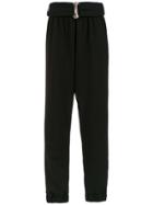 Framed Rush Straight Trousers - Black