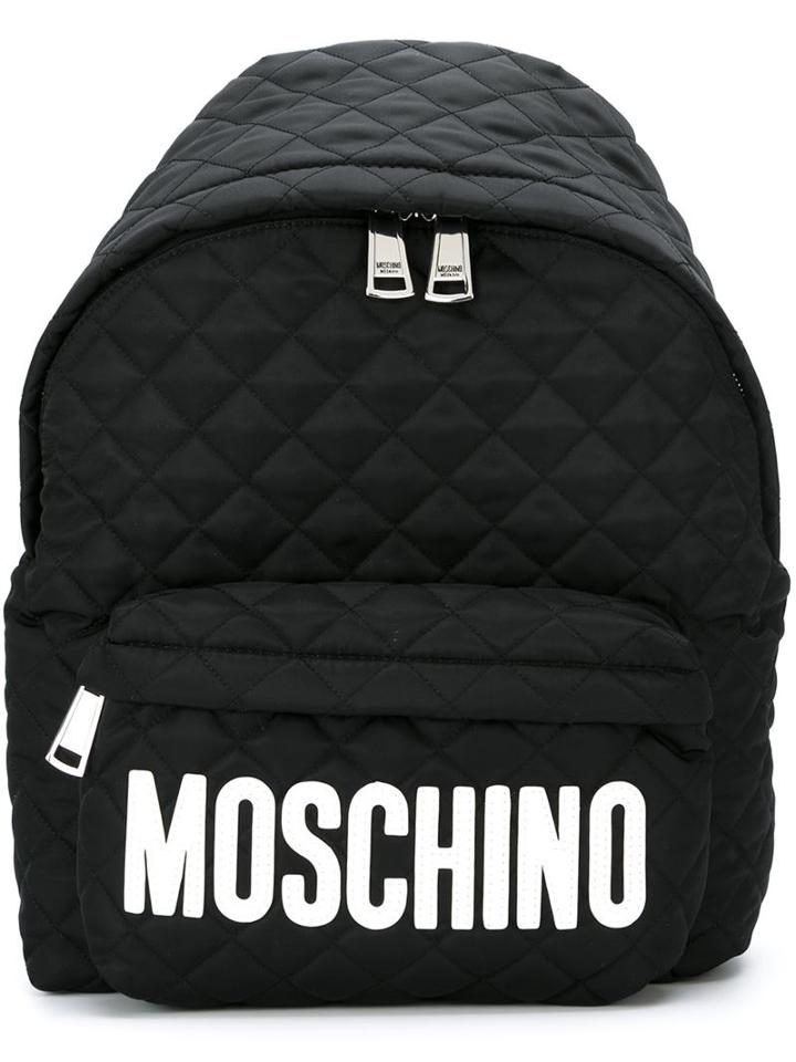 Moschino Quilted Backpack