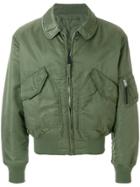 Alyx Logo Bomber Jacket - Green