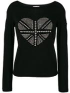 Twin-set - Cut-out Stud Jumper - Women - Wool/polyamide/acrylic - M, Black, Wool/polyamide/acrylic