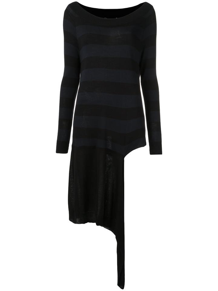 Gloria Coelho - Asymmetric Blouse - Women - Viscose - P, Black, Viscose