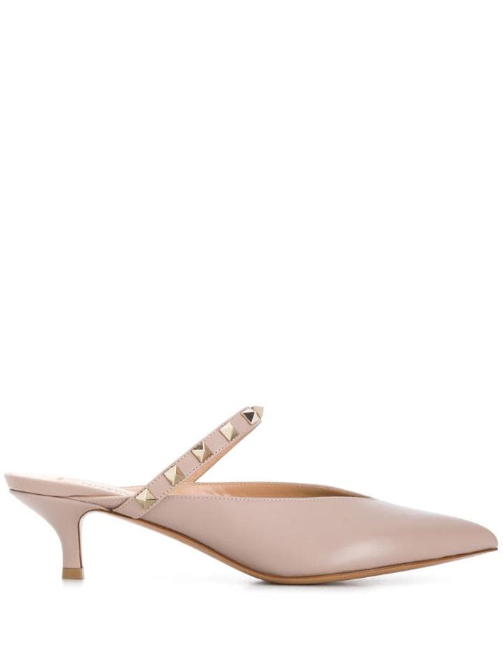 Valentino Valentino Garavani Pointed-toe Mules - Pink
