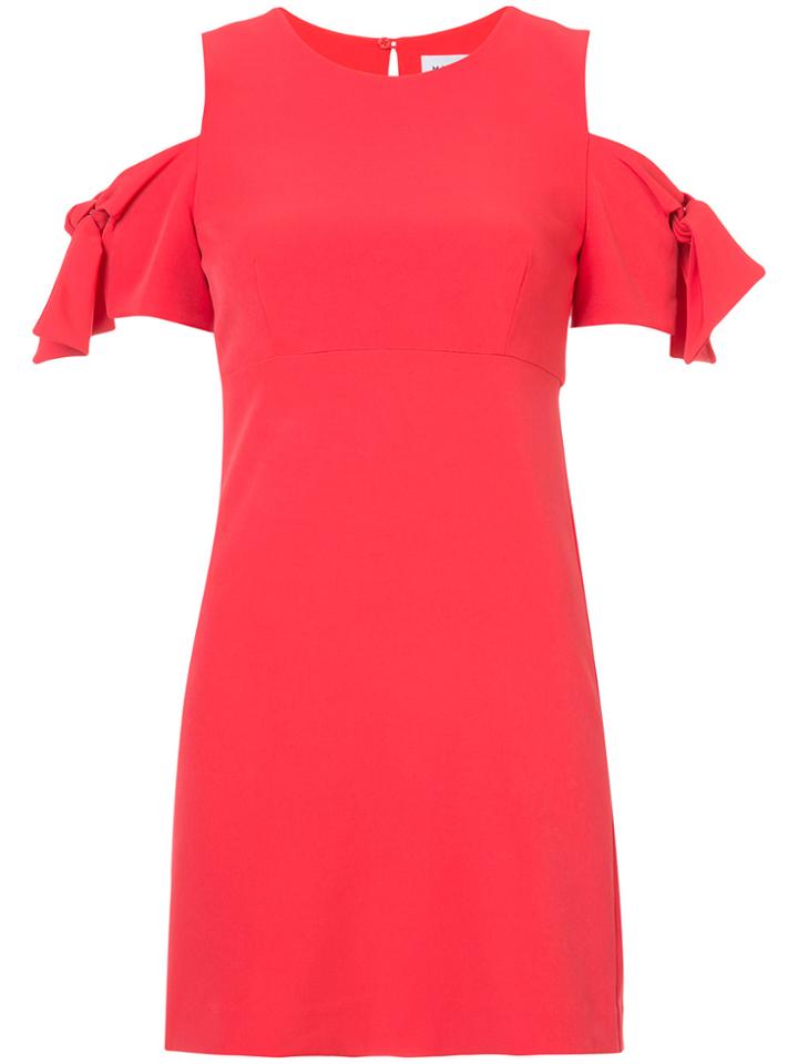 Milly Off-shoulder Dress - Red