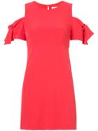 Milly Off-shoulder Dress - Red