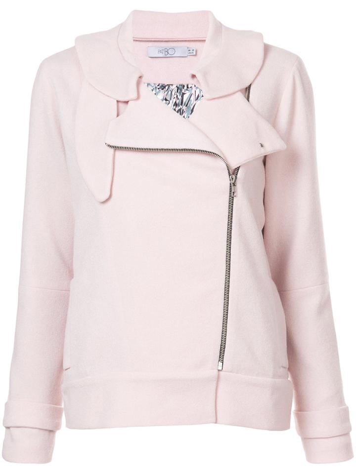 Patbo Moto Jacket - Pink & Purple