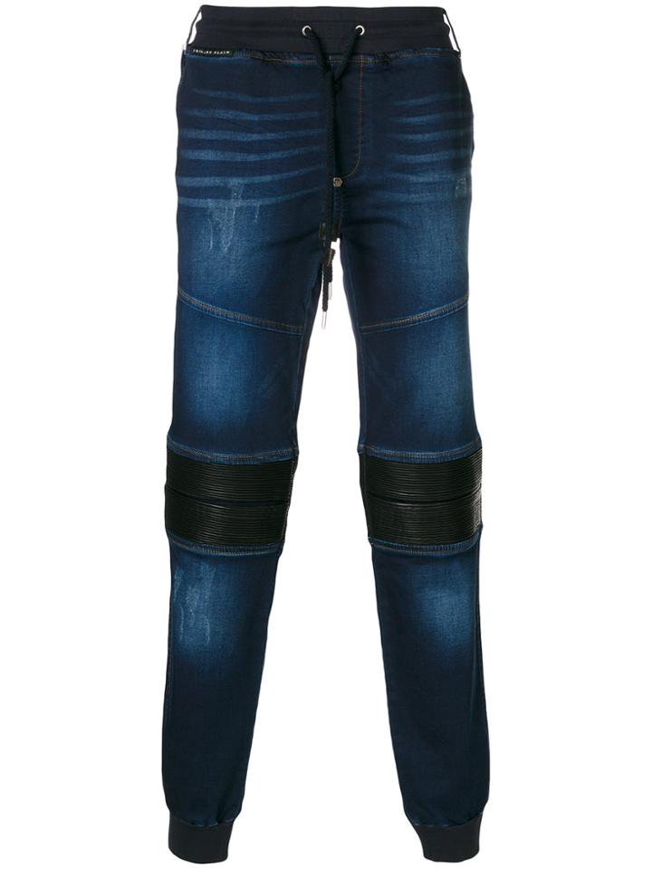 Philipp Plein Suns Slim Shady Chill Fit Jeans - Blue