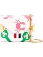 Thom Browne Fun-mix Print Short Envelope Wallet - White